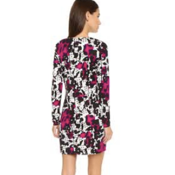DVF Reina Long Sleeve Dress - Picture 2 of 3